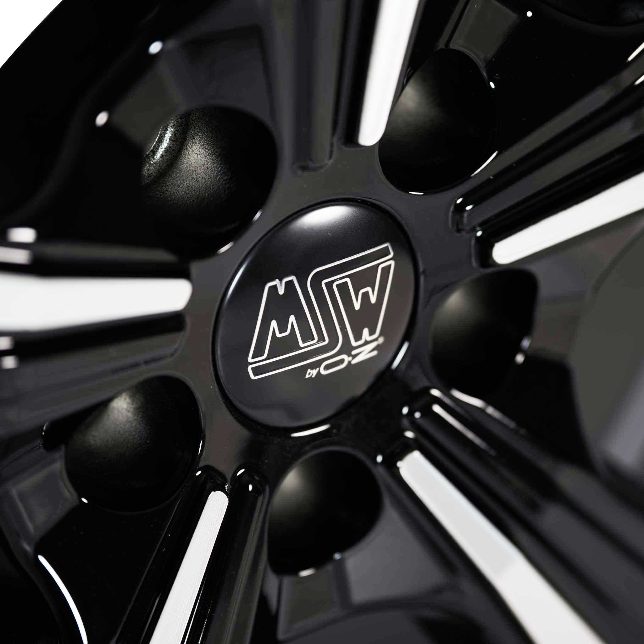 MSW 43 Gloss Black Full Polished Alloy Wheel Product Image #6