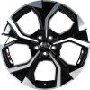 MSW 43 Gloss Black Full Polished Wheel Img 3