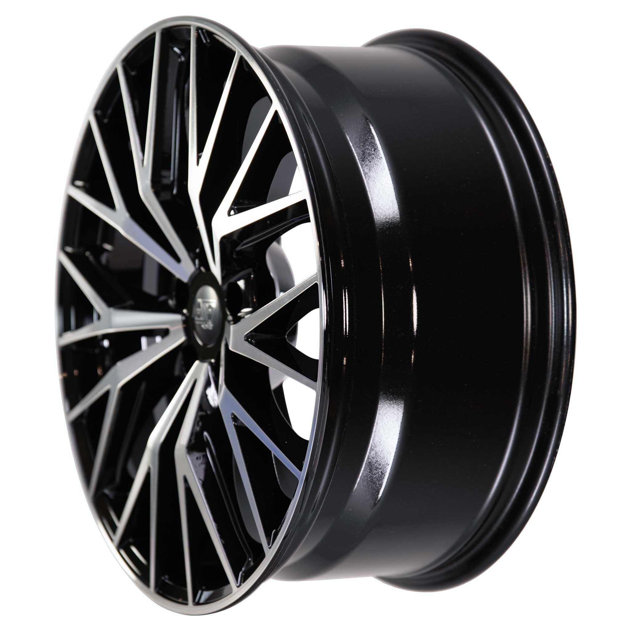 MSW 44 Gloss Black Full Polished Alloy Wheel Product Image #3