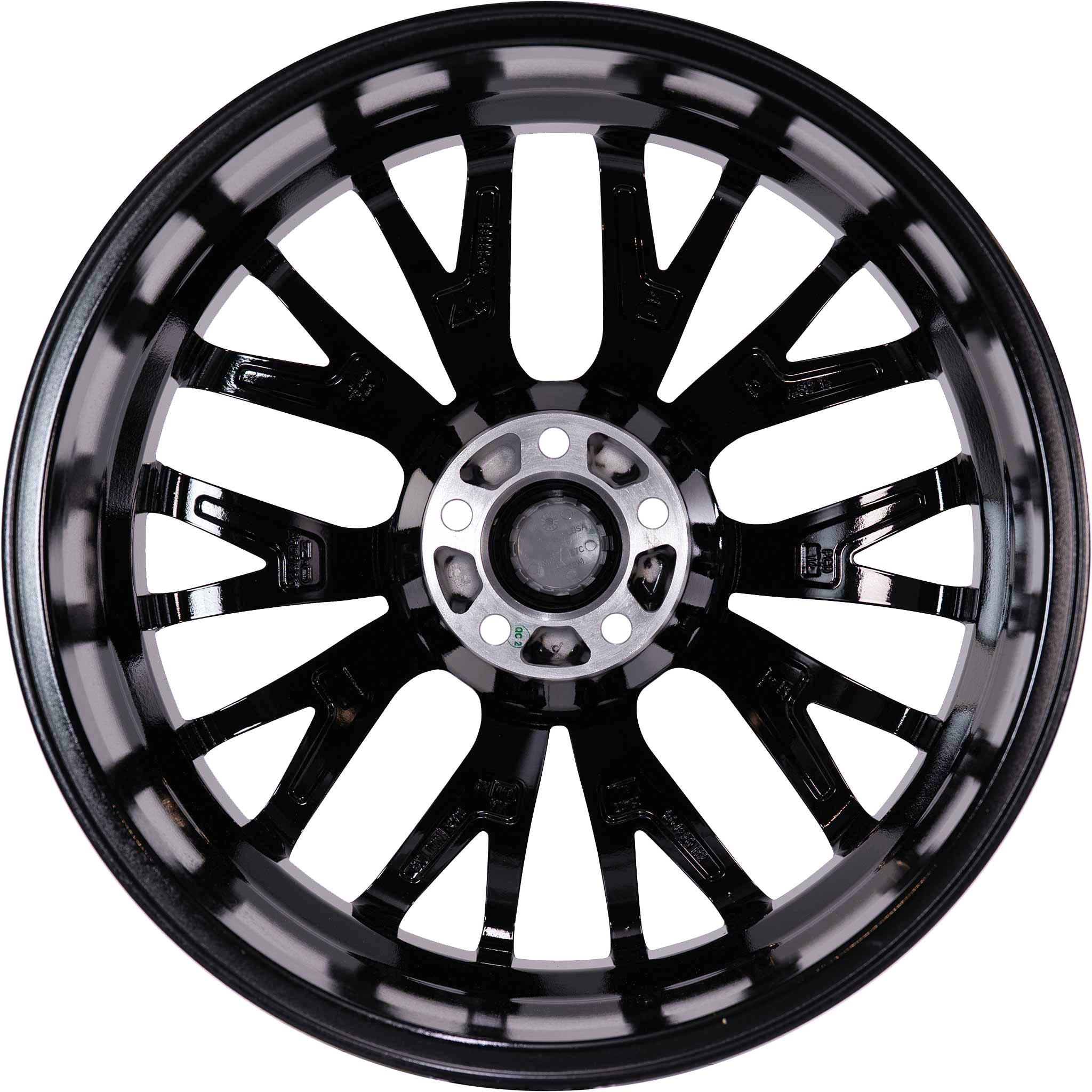 MSW 44 Gloss Black Full Polished Alloy Wheel Product Image #4