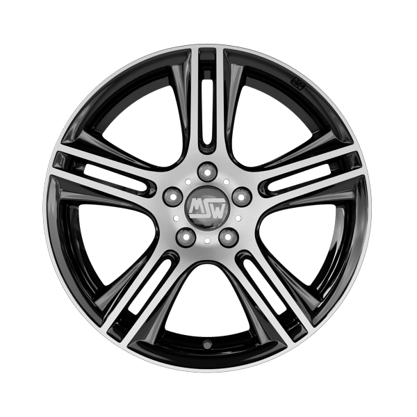 MSW 11 Black Full Polished Alloy Wheel Product Image #1