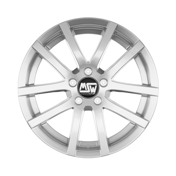 MSW 22 Silver Alloy Wheel Product Image #1