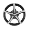 MSW 23 Gunmetal Polished Wheel Img 1