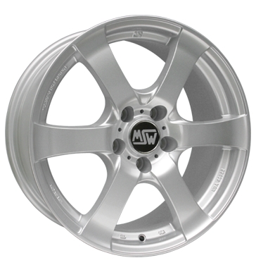 MSW 15 Flash Silver Alloy Wheel Product Image #2