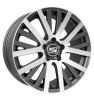 MSW 18 Gunmetal Polished Wheel Img 1