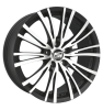 MSW 20 Matt Black Full Polished Wheel Img 2