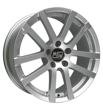 MSW 22 Silver Alloy Wheel Product Image #2