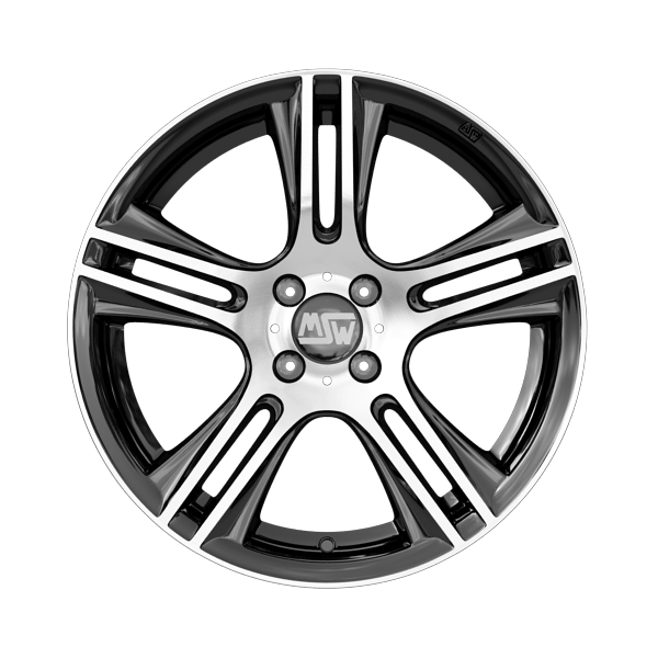 MSW 11 Black Full Polished Alloy Wheel Product Image #1