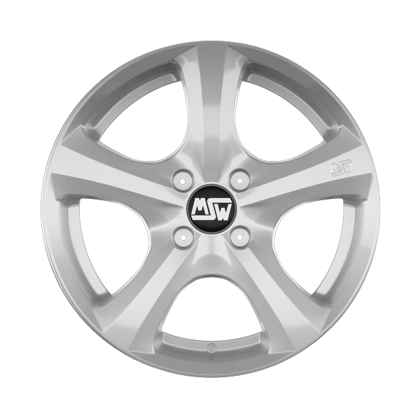 MSW 19 Silver Alloy Wheel Product Image #1