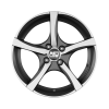 MSW 23 Gunmetal Polished Wheel Img 1
