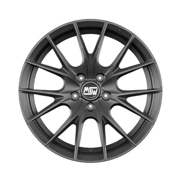 MSW 82 Matt Titanium Tech Alloy Wheel Product Image #1
