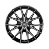 MSW 25 Black Polished Wheel Img 1