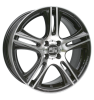 MSW 11 Black Full Polished Wheel Img 2