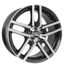 MSW 12 Black Full Polished Wheel Img 1