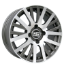 MSW 18 Gunmetal Polished Wheel Img 1