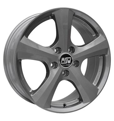 MSW 19 Grey Silver Alloy Wheel Product Image #2