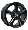 MSW 19 Matt Black Wheel Img 2