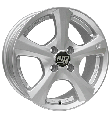 MSW 19 Silver Alloy Wheel Product Image #2
