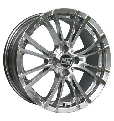 MSW 20 Titanium Mirror Alloy Wheel Product Image #1