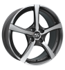 MSW 23 Gunmetal Polished Wheel Img 2