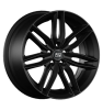 MSW 24 Matt Black Wheel Img 1