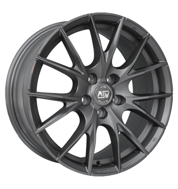 MSW 82 Matt Titanium Tech Alloy Wheel Product Image #2