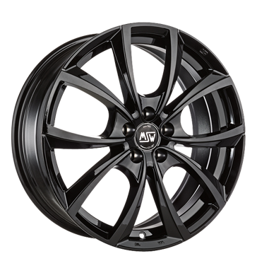 MSW 27 Gloss Black Alloy Wheel Product Image #1