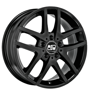 MSW 28 Gloss Black Alloy Wheel Product Image #1