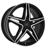MSW 31 Gloss Black Full Polished Wheel Img 1