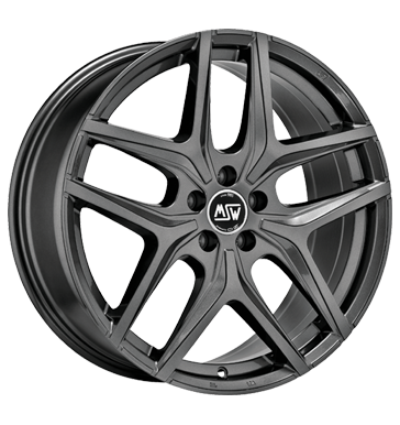 MSW 40 Gloss Gun Metal Alloy Wheel Product Image #1