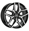 MSW 40 Gloss Black Full Polish Wheel Img 1