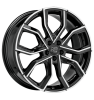 MSW 41 Gloss Black Full Polished Wheel Img 1