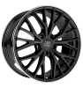 MSW 44 Gloss Black Diamond Lip Wheel Img 1