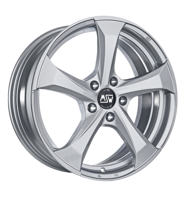 MSW 47 Silver Alloy Wheel Product Image #1