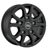 MSW 48 Van Matt Black Wheel Img 1