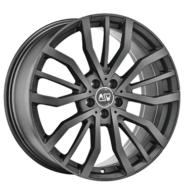 MSW 49 Matt Gunmetal Alloy Wheel Product Image #1