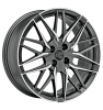 MSW 50/4 Gunmetal Polished Wheel Img 1