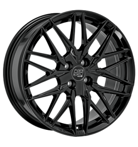 MSW 50/4 Gloss Black Alloy Wheel for Mazda 2 DY - Sizes 17in