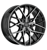 MSW 74 Gloss Black Full Polished Wheel Img 1