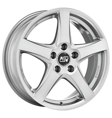 MSW 78 Silver Alloy Wheel Product Image #1