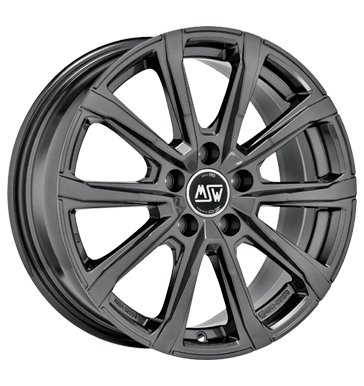 MSW 79 Gloss Dark Grey Alloy Wheel Product Image #1
