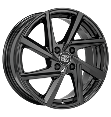 MSW 80/4 Gloss Black Alloy Wheel Product Image #1