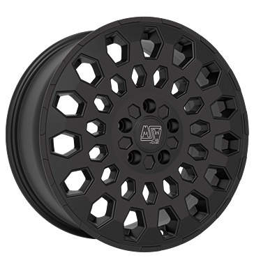 MSW 99 Matt Black Alloy Wheel Product Image #1