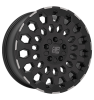 MSW 99 Matt Black Lip Polished Wheel Img 1