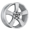 MSW Sahara 5 Full Silver Wheel Img 1