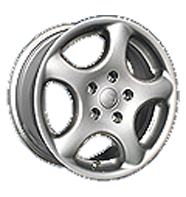 MSW Vallelunga Silver Painted Alloy Wheel Product Image #1