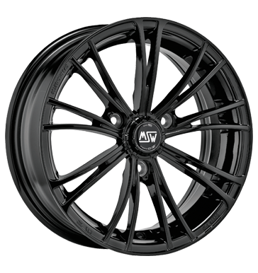 MSW X2 Gloss Black Alloy Wheel Product Image #1