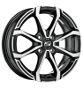 MSW X4 Gloss Black Full Polished Wheel Img 1