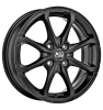MSW X4 Matt Black Wheel Img 1