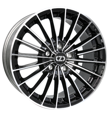 OZ Racing 35 Anniversary Black Polished Alloy Wheel Product Image #1